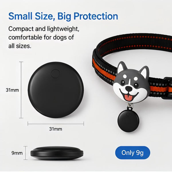 GPS Localizzatore Bluetooth per Cani Impermeabile