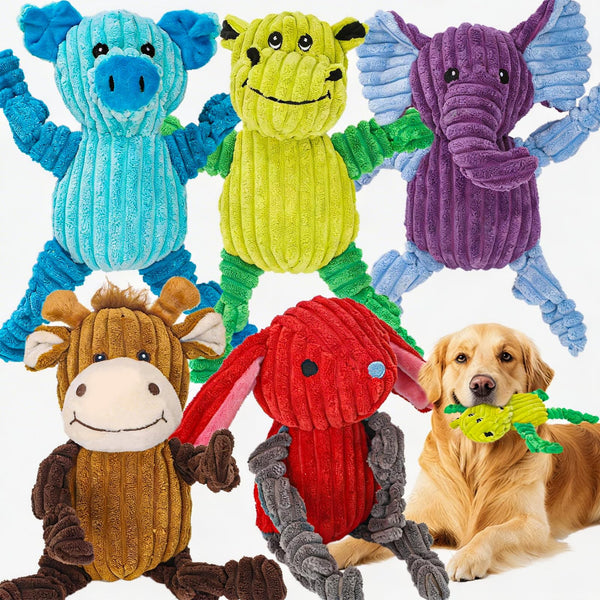 5 Giochi Cani Squittanti Peluche Resistenti
