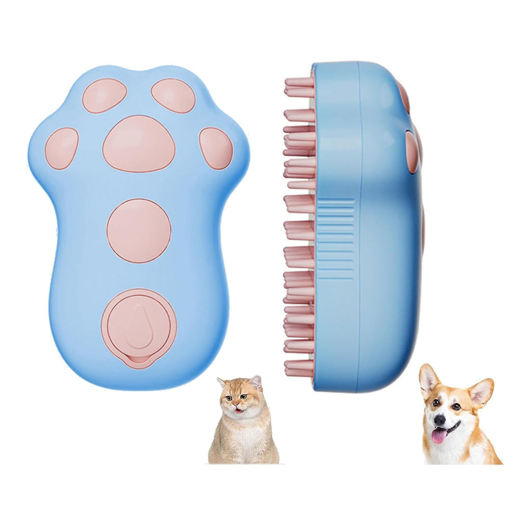 Spazzola Vapore Ricaricabile per Gatti e Cani