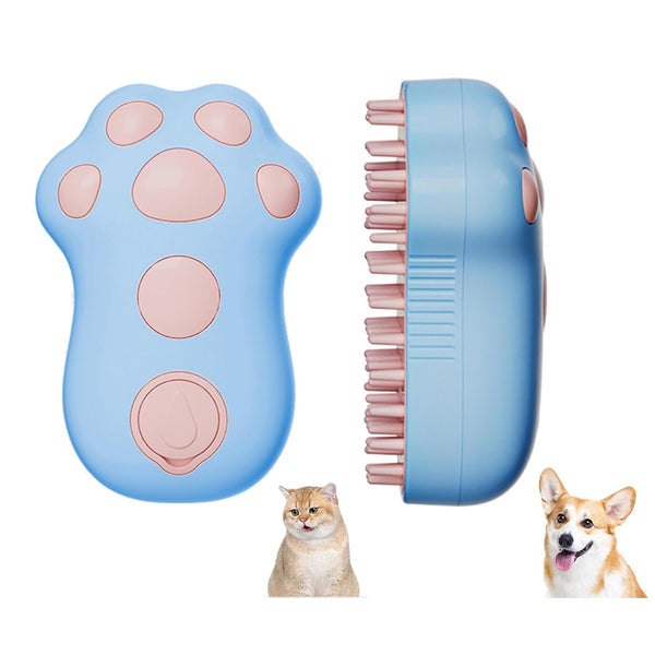 Spazzola Vapore Ricaricabile per Gatti e Cani