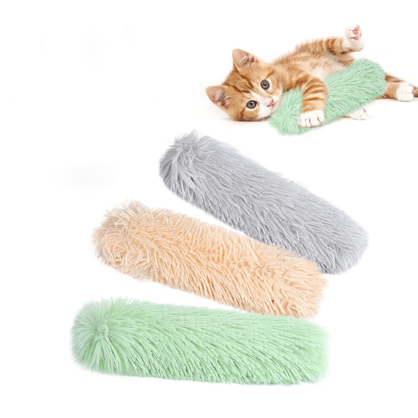 Giocattoli Gatto 3 Pezzi con Erba Gatta e Suono Crinkle