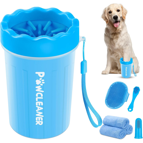 Kit 7 in 1 Pulizia Zampe per Cani e Gatti