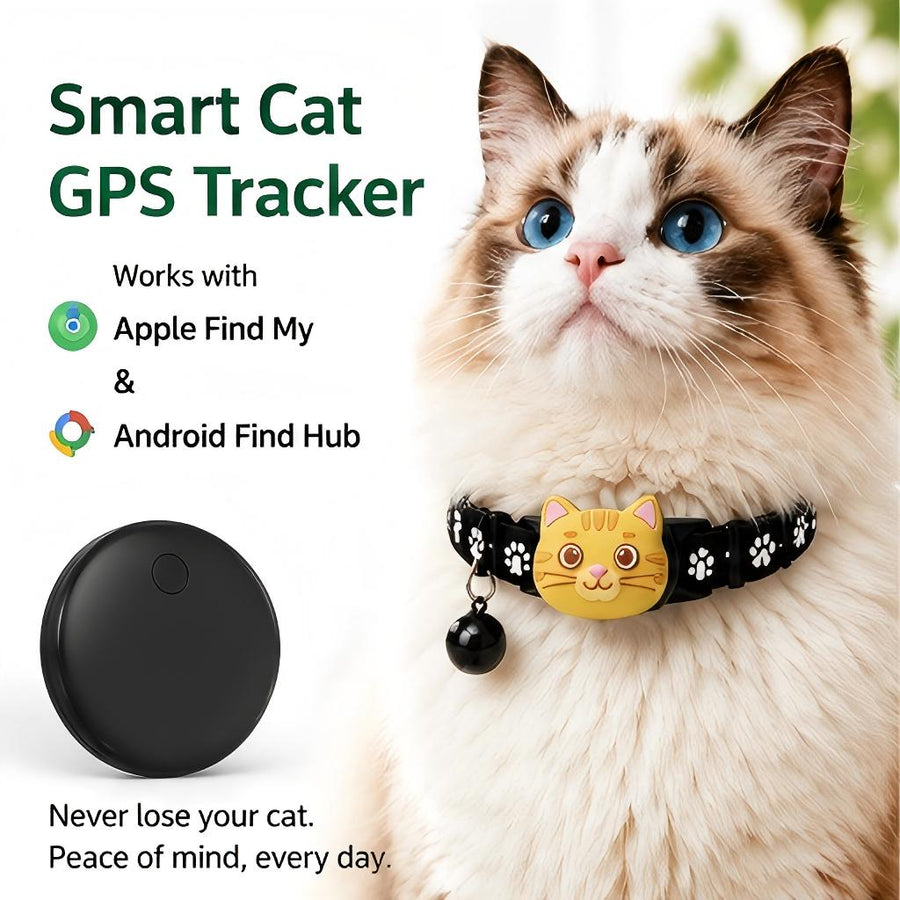 GPS Localizzatore Bluetooth per Gatti – No Canone