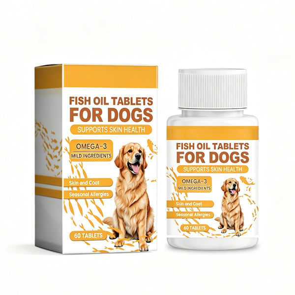 Compresse Olio di Pesce per Cani - Pelle e Manto 60pz