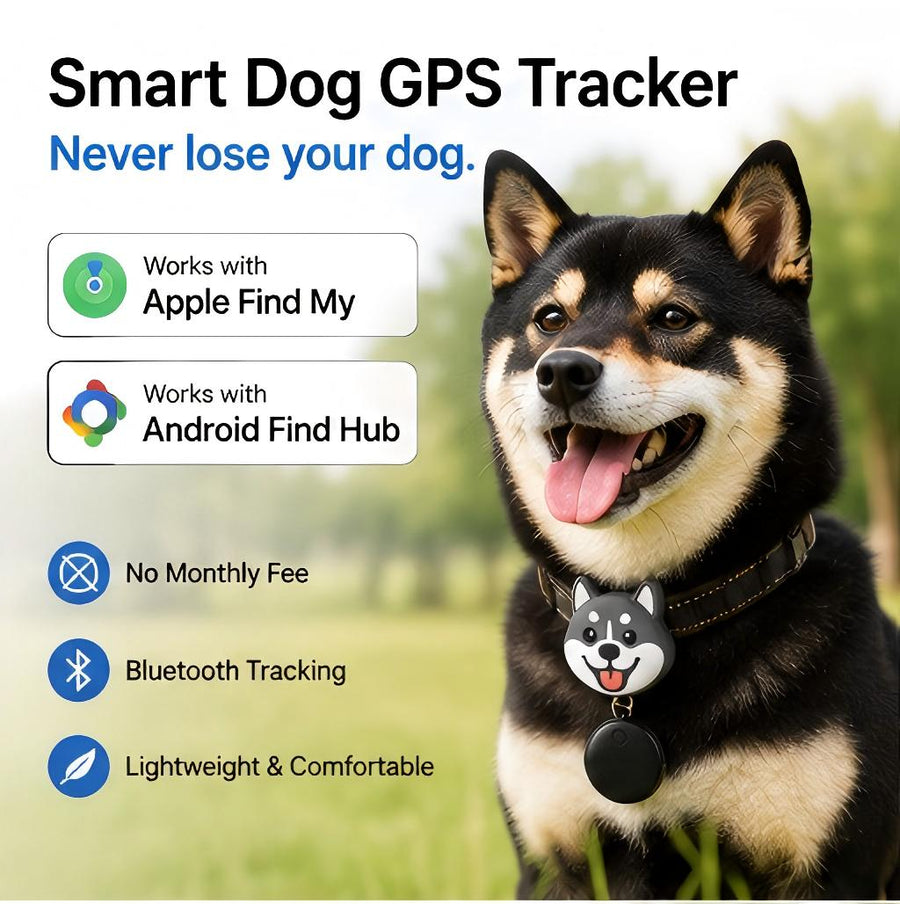 GPS Localizzatore Bluetooth per Cani Impermeabile