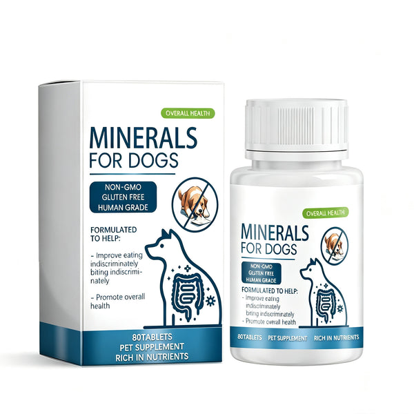 Compresse Minerali per Cani, 80 Masticabili